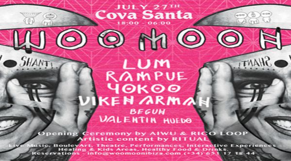 Woomoon Open Your Mind. Feed Your Heart in Ibiza Woomoon Open Your Mind. Feed Your Heart in Ibiza